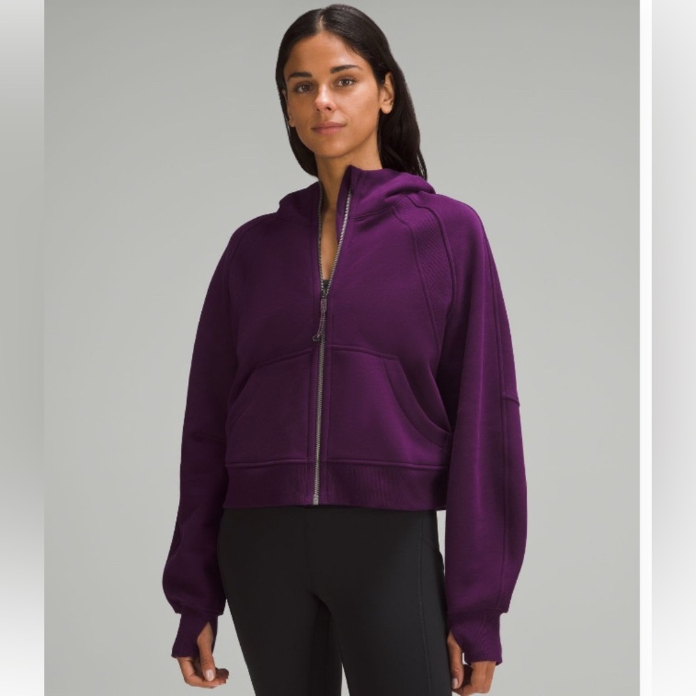 lululemon athletica Purple Zip-Up Hoodie